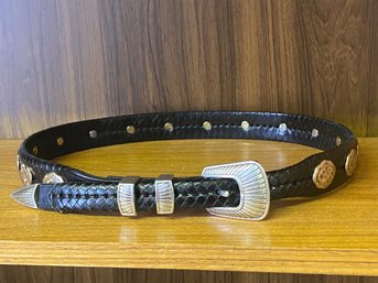 Nice Black Leather Belt 34