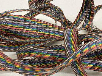 Woven Wire Ribbon Or Trim Over 20 Foot Long