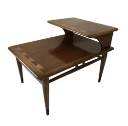 Lane Acclaim Mid Century Two Tier Side Table