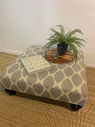 West Elm Large Square Ottoman 36 Inch