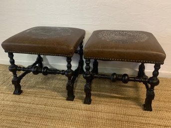 Two Ottomans  Approx. 22 X  20  Great For Extra Seating !