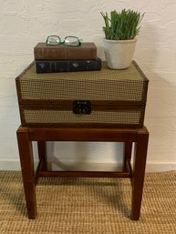 Trunk Side Table With Storage Approx. 25 X 19 X 13 Items Displayed Items Not Included