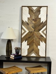 Large Wood Wall Art  Approx. 25 X 49