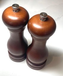 Cole And Mason High End Wood Salt And Pepper Grinders 6.5 High