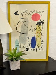 Joan Miro Sculptures & Graphique Framed Art