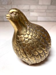 Vintage Brass Quail/partridge/Grouse