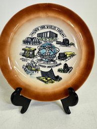 The New York Worlds Fair Souviner Plate