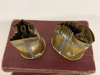 Two Brass Vintage Molds