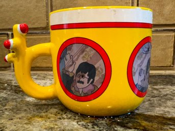 Beatles Yellow Submarine Cup That Reveals With Heat