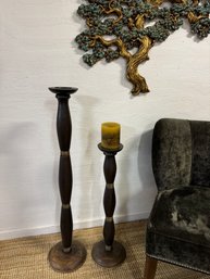 Oversized Floor Candle Sticks