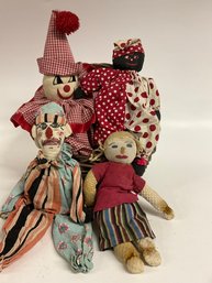 Four Rather Old Dolls A Bit Raggedy That Need A New Home