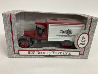 Die-cast Metal 1925 Delivery Truck Bank Coors Brewing Company