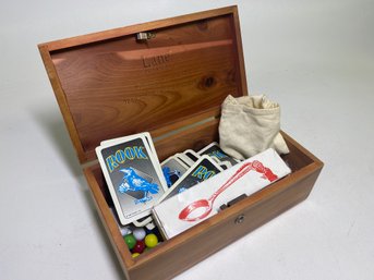 Original Lane Cedar Chest Box With Found Items
