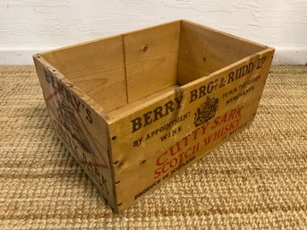 Vintage Cutty Sark Scotch Whisky Box