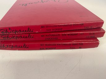 Three Boxes Of Schiaparelli Stockings - Lot 1