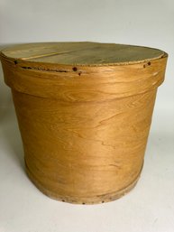 Bentwood Vintage Round Cheese (?) Box