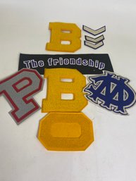 Lot Of Large Texture Embroidery Letters Some Need Trimming