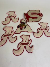 Textured Embroidery Letters For Choir And More