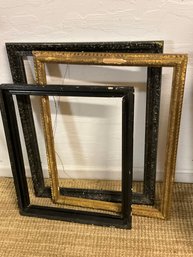 Trio Of Chic And Chippy Old Picture Frames