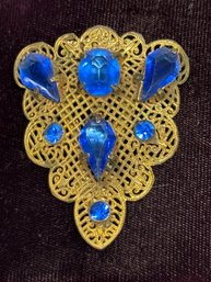 Vintage Filigree Coat Clip