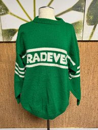 XL Vintage TradeCard Performance Sweater