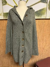 Prana Hooded Button Up Jacket XL