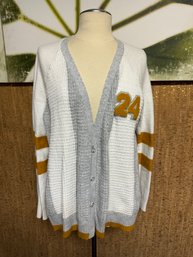 Soft Womans Button Up Cardigan #24.  Size XL