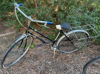 Vintage Royce Union Three Speed Project Bike, Or Garden Decore