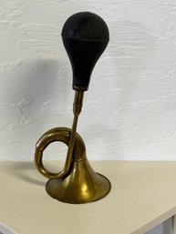 Antique Vintage Brass Air Horn / Car Horn