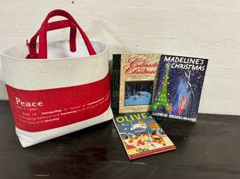 Christmas Books And Fabulous Tote