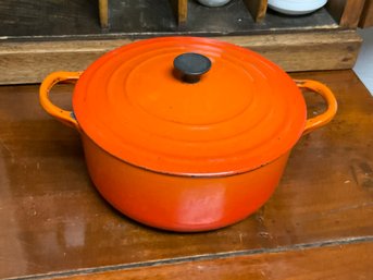 Le Creuset Well Love Enamel Pot With Ribbed Bottom Made In France