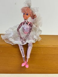 Mattel 1986 SPECTRA Doll Pink Metallic