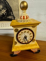 Whimsical Artisan Clock