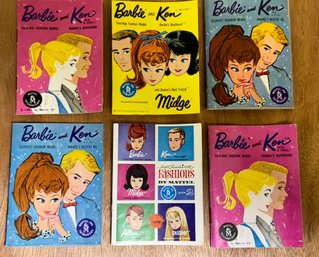 Vintage Barbie Ken Midge Booklets Pamphlets Lot #2