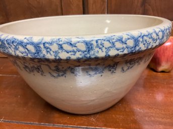 Large 10 Inch Robinson Ransbottom Roseville Heavy Ceramic 12 Inch Bowl