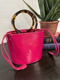 New Super Cute Bucket Purse With Cinch By Gianni Bini