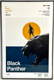Black Panther Film Framed Wall Art  18 X 12