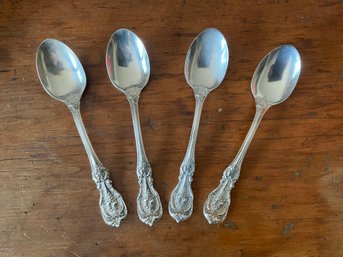 Four Sterling Silver Reed And Barton Spoons