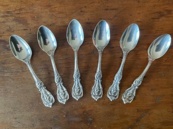 Six Sterling Silver Spoons By Reed And Barton