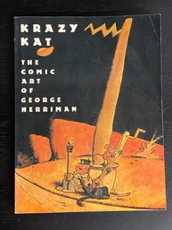 Vintage Copy Of Krazy Kat The Comic Art Of George Herriman