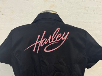 Harley Davidson Shirt Pink & Black