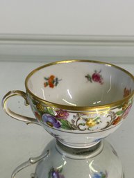 Tiny 1.5 Inch Tea Cup From Schumann Germany US Zone