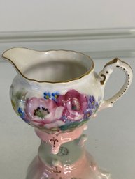 Cute Little China Footed Pitcher Made In Japan