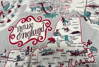 New England Tablecloth / Large Tea Towel