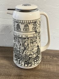 Mikasa Thermos Parisian Cafe Insulated Pitcher Carafe