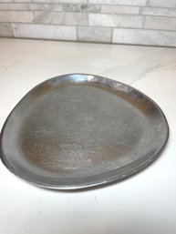 Nambe 525 Freeform Serving Platter.  Approx 10 X 10