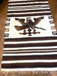 Gorgeous Mexican Blanket/ Throw.   51 X 80