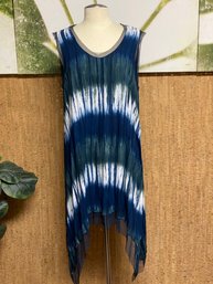 Designer Modesce Long And Flowy Sleeveless Tunic Womens Xl