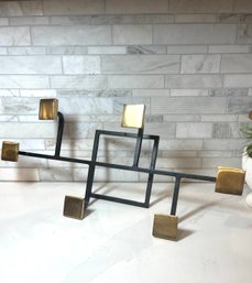 Black/gold Contemporary Coat Rack.  Stylish And Functional