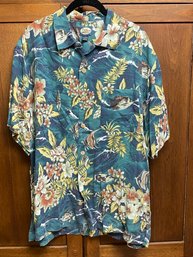 Tommy Bahamas Mens Rayon Shirt